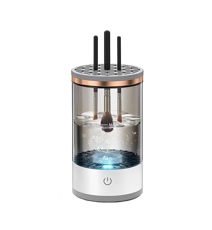 Automatic Makeup Brush Cleaner & Dryer Machine ✨