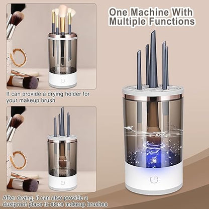 Automatic Makeup Brush Cleaner & Dryer Machine ✨