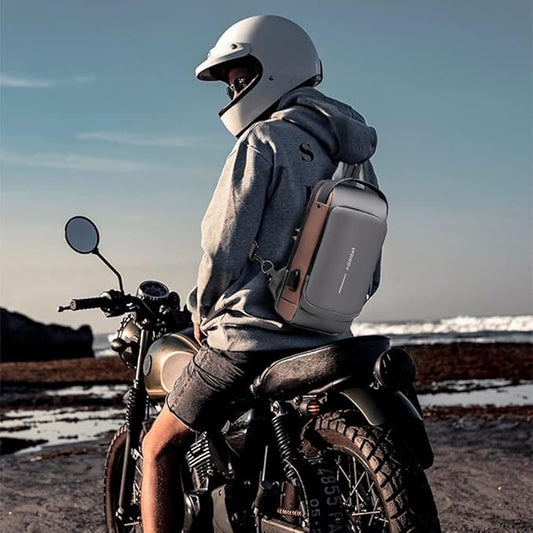 Anti-Theft Cross Body Bag With USB Charging